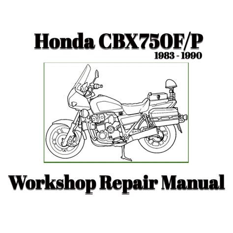 HONDA CBX 750 F WORKSHOP MANUAL Ebook Reader