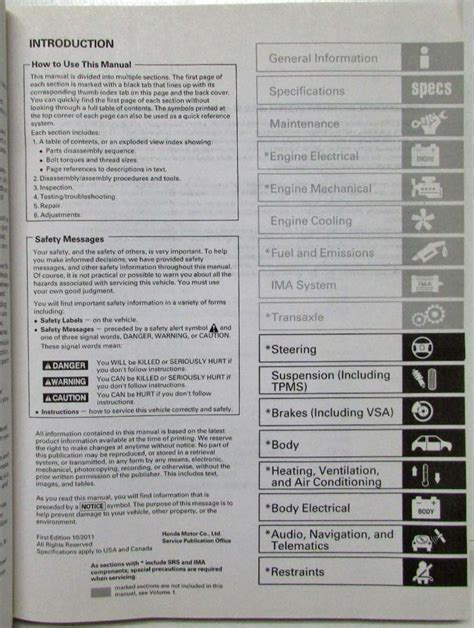 HONDA CR Z SERVICE MANUAL Ebook Doc