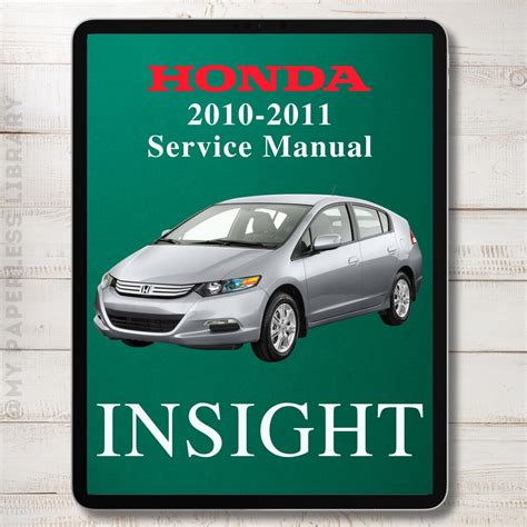 HONDA INSIGHT SERVICE MANUAL Ebook Doc