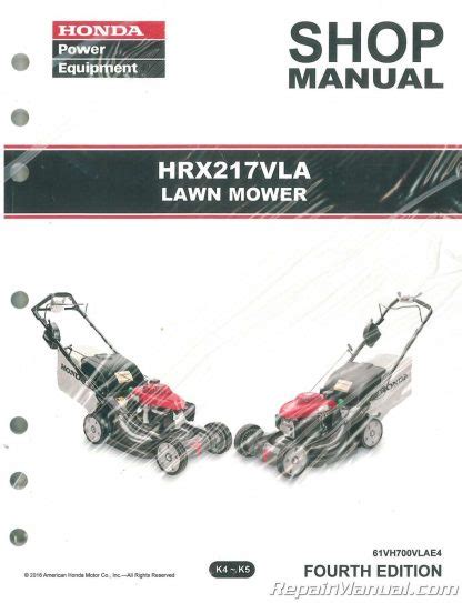 HONDA LAWN MOWER SHOP MANUAL DOWNLOAD PDF Doc