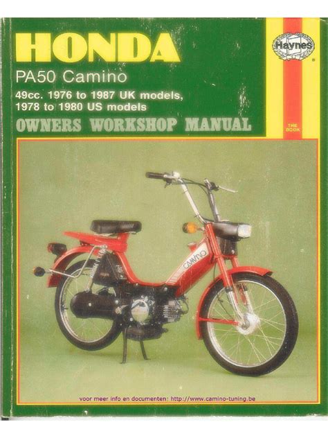 HONDA PX 50 SERVICE MANUAL Ebook Kindle Editon