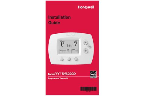 HONEYWELL TH6220D1002 MANUAL Ebook PDF