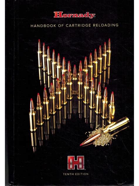 HORNADY HANDBOOK CARTRIDGE RELOADING MANUAL 8TH ED Ebook Doc