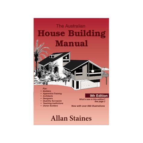 HOUSE BUILDING MANUAL BY ALLAN STAINES Ebook Kindle Editon