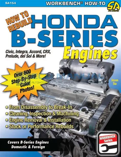 HOW TO REBUILD HONDA B SERIES ENGINES S A DESIGN PDF Ebook Kindle Editon