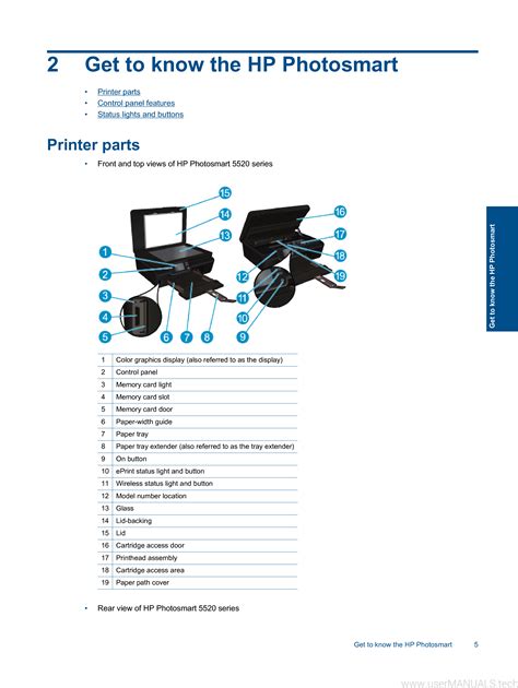 HP PHOTOSMART 5520 SERVICE MANUAL Ebook Doc