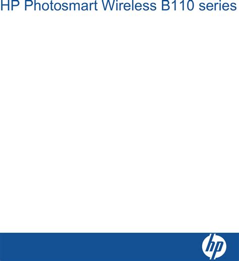 HP PHOTOSMART B110A SERVICE MANUAL Ebook Doc