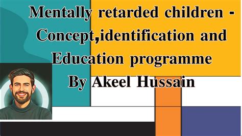 HRD in Education for Children with Mental Retardation in North Eastern Region Doc