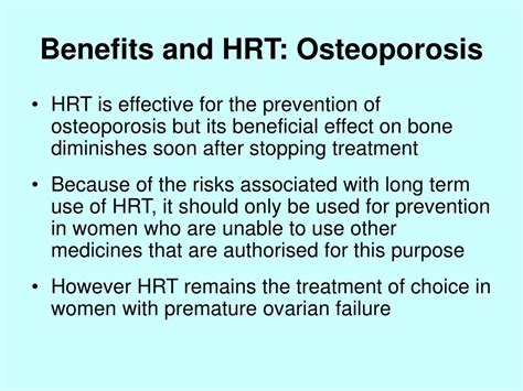 HRT and Osteoporosis An Introduction Epub