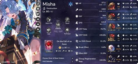 HSR Misha Build: 7K Might to 112K Might in 60 Days