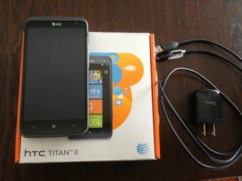 HTC Titan Black 16GB AT Reader