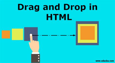 HTML Drag & Drop Epub