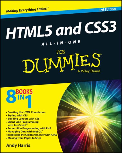 HTML5 and CSS3 All-in-One For Dummies Epub
