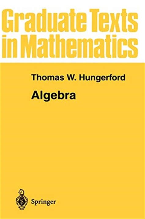 HUNGERFORD ALGEBRA SOLUTIONS Ebook Doc