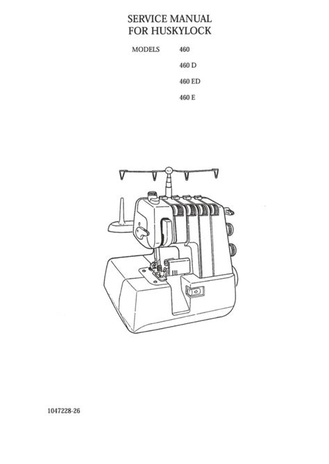 HUSKYLOCK 460 ED MANUAL Ebook Reader