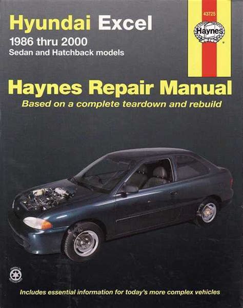 HYUNDAI EXCEL WORKSHOP MANUAL FREE Ebook Reader