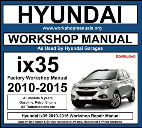 HYUNDAI IX35 SERVICE MANUAL PDF Ebook Doc