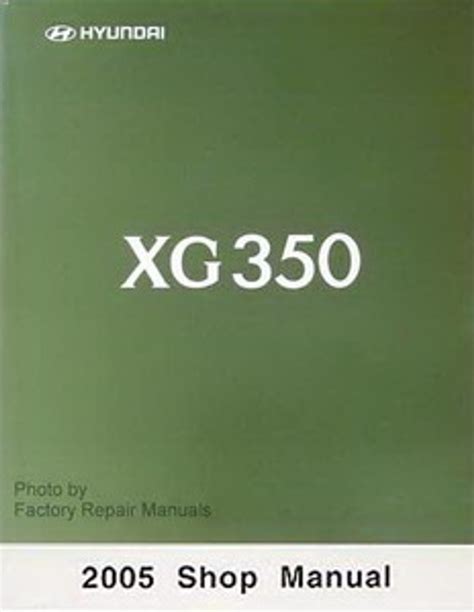 HYUNDAI XG350 PARTS MANUAL Ebook Reader