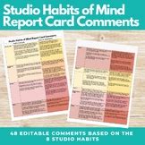 Habits Of Mind Report Card Comments Ebook PDF