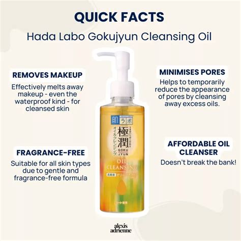 Hada Labo Cleansing Oil for Oily Skin: A Comprehensive Review