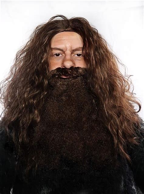 Hagrid's Beard and Wig: A Majestic Transformation