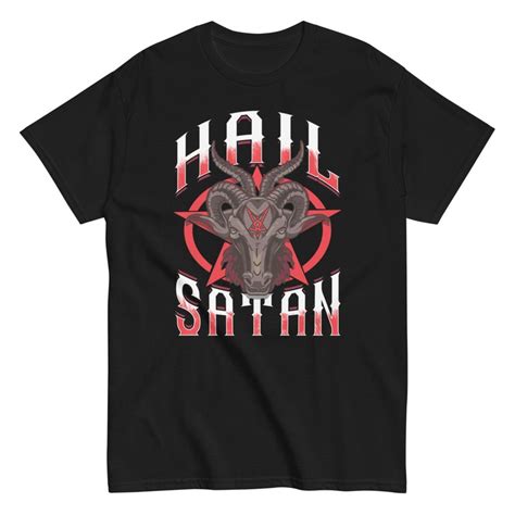 Hail Satan Shirt: A Symbol of Rebellion and Religious Freedom