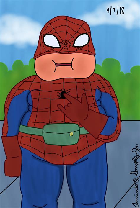 Hailing from the SpideyVerse: The Origins of Fat Spider-Man