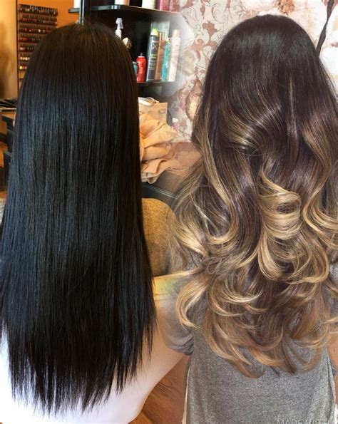 Hair Color Transformation: From Black to Vibrant Hues