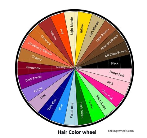 Hair Color Wheel: 360° of Color Magic for Your Tresses