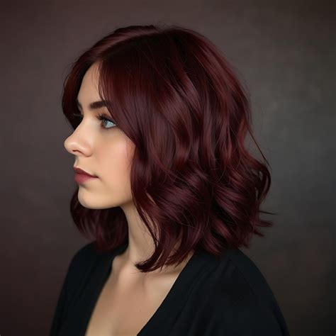 Hair Dark Burgundy: A Crimson Embrace for the Bold and Enchanting