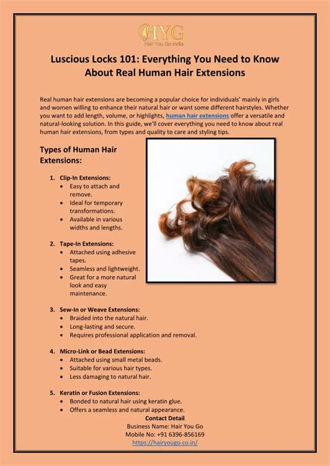 Hair Extensions: 101 Must-Know Facts About Real Human Hair Extensions