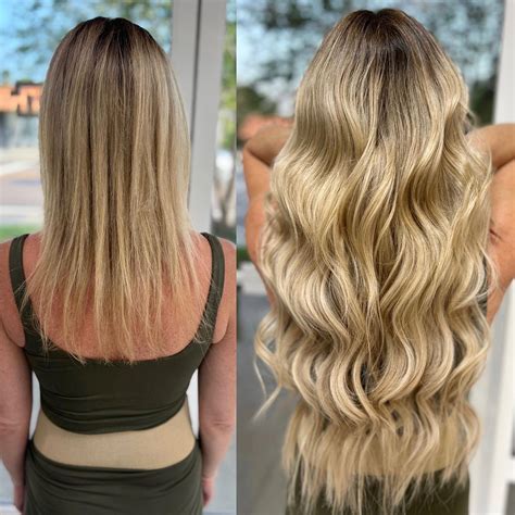 Hair Extensions: Before and After: A Journey to Hair Transformation