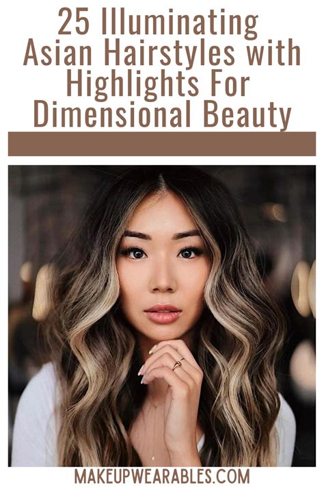 Hair Highlights for Asian Hair: A Kaleidoscope of Options