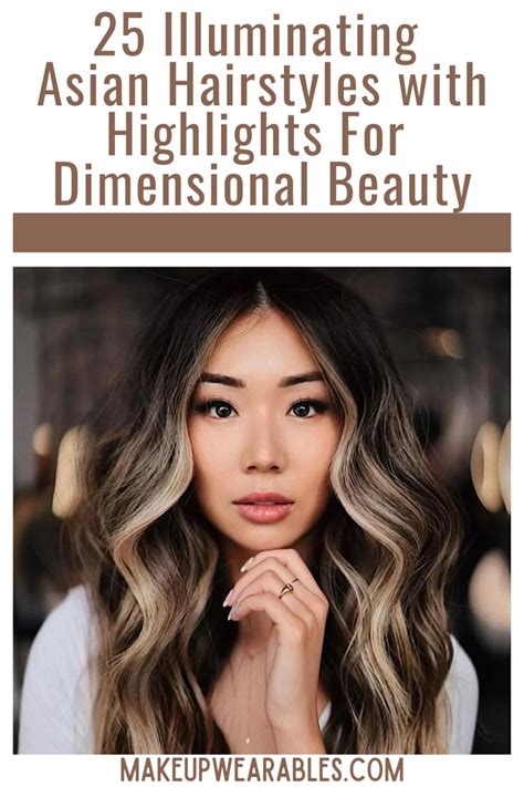 Hair Highlights for Asian Hair: Elevate Your Style with Dimension and Shine