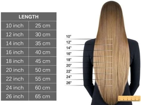 Hair Inch Chart: The Ultimate Guide to Measuring and Maintaining Your Hair Length