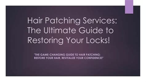 Hair Replacement Chicago: The Ultimate Guide to Restoring Your Locks