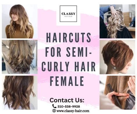 Haircuts for Semi Curly Hair Female: Embrace Your Natural Beauty