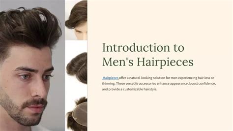 Hairpieces for Men: Rediscovering Your Confidence and Style