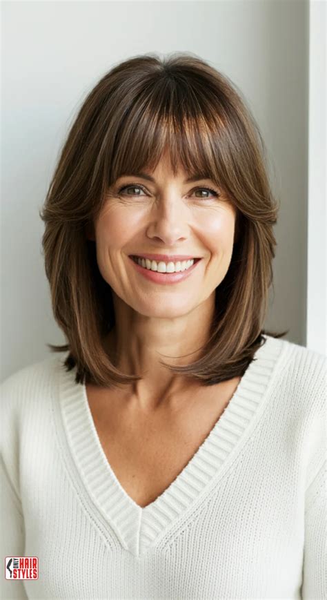 Hairstyles for Women Over 50 with Bangs: Chic and Effortless