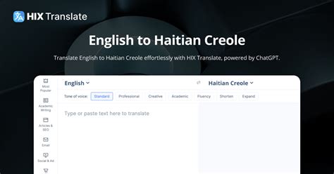 Haitian Creole to English: A Comprehensive Guide to Translation