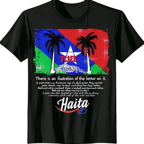 Haitian T-Shirts: A Vibrant Canvas of Culture and Identity