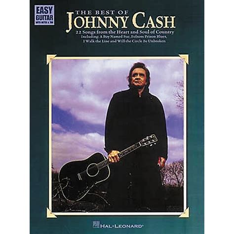 Hal Leonard The Best of Johnny Cash Easy Guitar Tab Book Epub