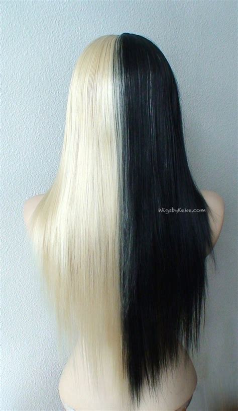 Half Blonde Half Black Wig: A Unique and Trendy Hairstyle