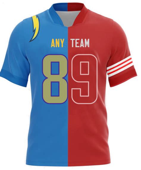 Half and Half Football Jerseys: Crossing Boundaries and Uniting Fans