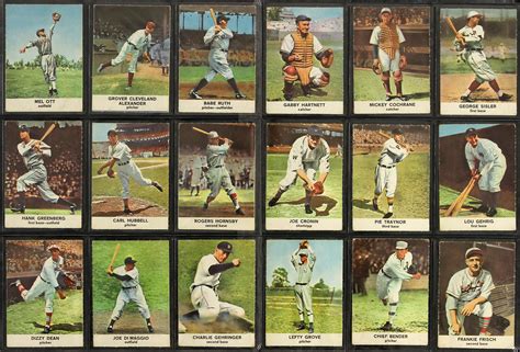 Hall of Fame Baseball Cards Doc