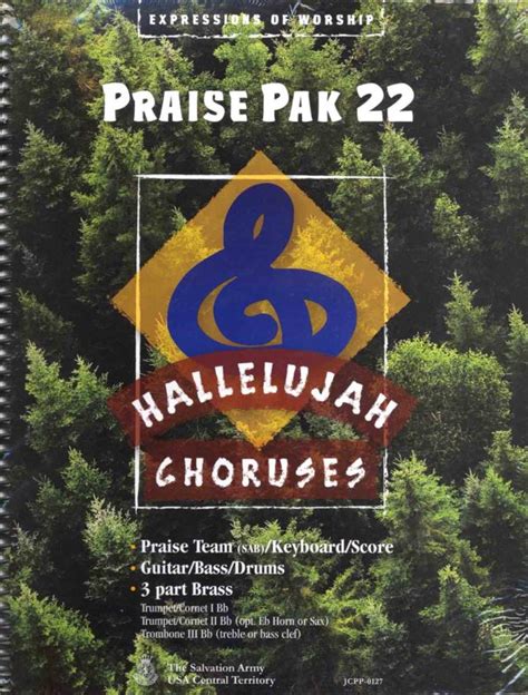 Hallelujah choruses salvation army lyrics Ebook Reader