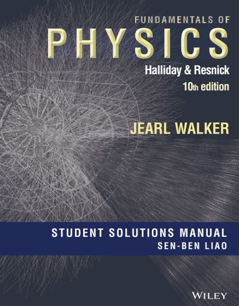 Halliday Fundamentals Of Physics 10e Solution Manual Reader