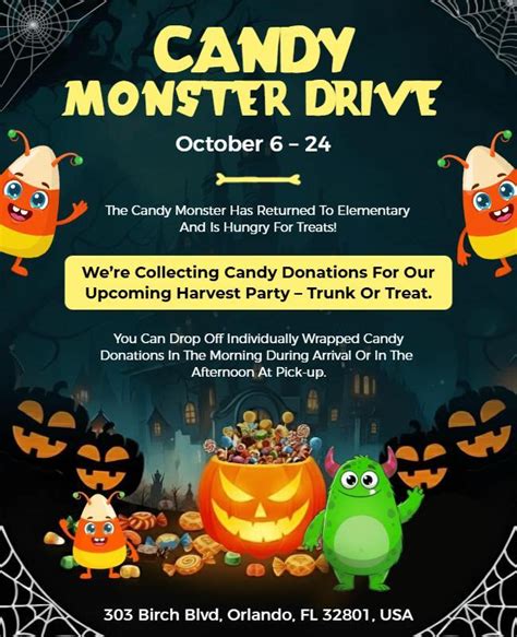 Halloween Flyers Template Free