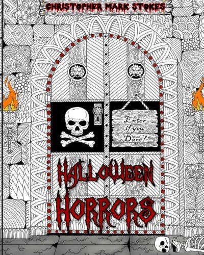 Halloween Horrors Coloring Adventure Relieving Reader