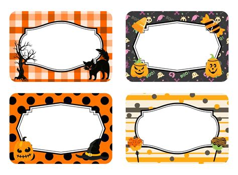 Halloween Name Tags Free Printable
